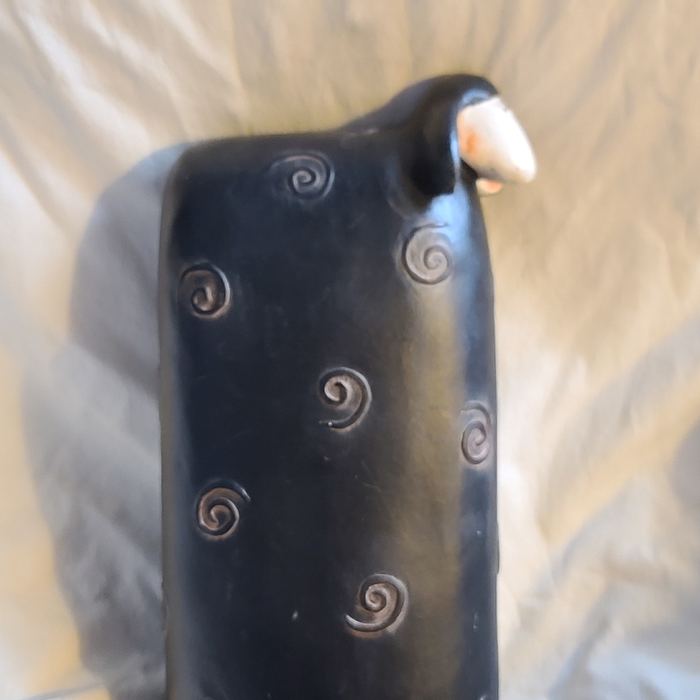 Contempo sheep tabletop decor 12in tall black